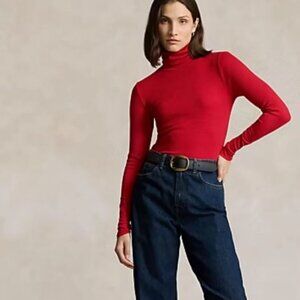 Polo Ralph Lauren Rib Turtleneck Top